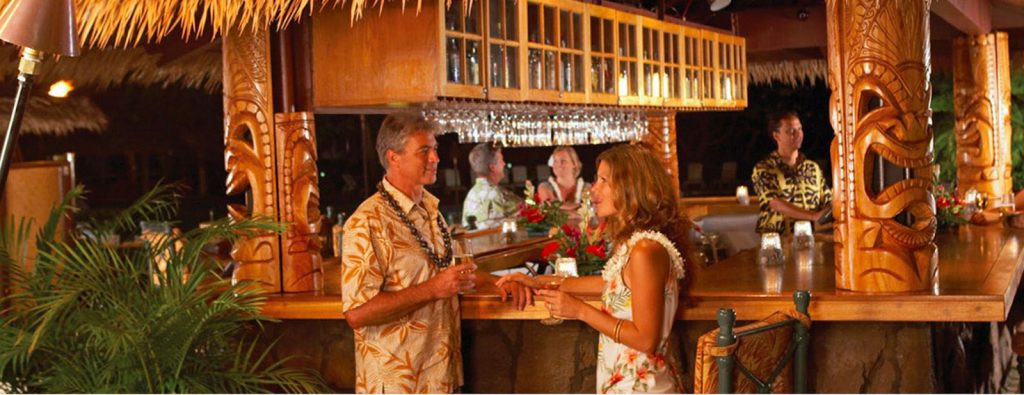 The traditional Maui Tiki bar is one of Maui’s hidden treasures with great vibes and powerful drinks. Image Source