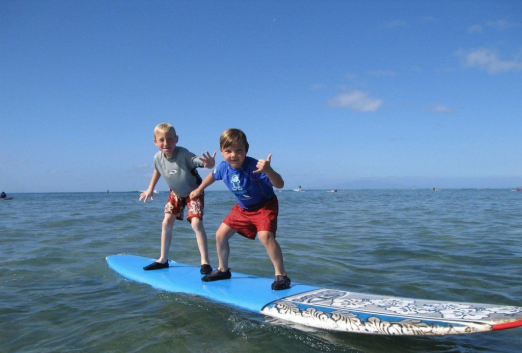 Make sure to rent a surfboard or take some surfing lessons from Maui’s myriad of family owned and operated businesses.